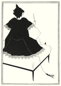 Salomé sur Settle - Aubrey Beardsley